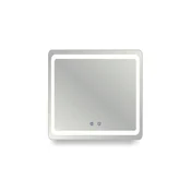 Brilagi - LED prigušiva kupatilsko grejano ogledalo sa podsvetljenjem BELLA LED/16W/230V 60x60 cm IP44