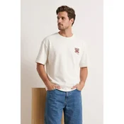 Trendyol Muška majica Tmnss26Ts00024, Krem