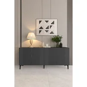 HANAH HOME Konzola Corsa 150 Anthracite