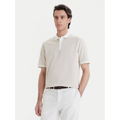 Bugatti Polo majica 8150-75112C Écru Regular Fit