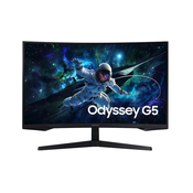 SAMSUNG Monitor G55C Odyssey G5, 32'', VA, 16:9, 2560x1440, HDMI, DP