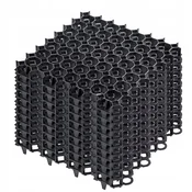 KADAX Geogrid parkirna travna mreža 50x50x3,5 cm, 10 kosov, obremenitev do 530 ton/m2