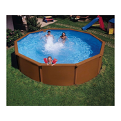 Planet Pool samostoječ bazen KIT 460 Vision Wood 460x120 cm 1798