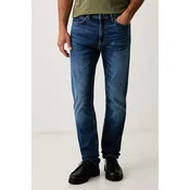 HUGO Jeans hlače HUGO 708 50561260 Mornarsko modra Slim Fit