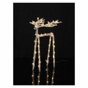 Svetlobna LED dekoracija Star Trading Deer, višina 30 cm