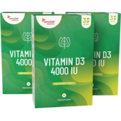 Essentials Vitamin D3 4000 IU, visoka doza - veganski, 90 kapsula