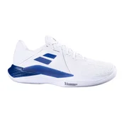 Moška obutev za tenis Babolat Propulse Fury 3 Clay Men White/Dark Blue EUR 46