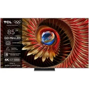TCL MINI LED TV 85 85C8K, Google TV