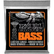 Ernie Ball 3833 45-105 Hybrid Slinky Coated Electric Bass Strings
