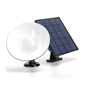 Aigostar - LED Solarna stenska svetilka LED/3,2V 3000K/4000K/6500K IP65 + Daljinski upravljalnik