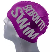 Borntoswim classic silicone swimming cap lilac