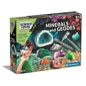 Znanstveni komplet Clementoni Science & Play Lab – Minerali in geode (78828)