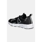 EA7 unisex. X8X217_XK433 Čevlji C2 technology črni (41 1/3), Črna, Ravna stran, Čipke, Priložnostno, Šport, Ve