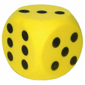 Kockica Foam žuta 15 cm 1 komad