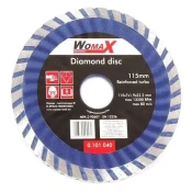 Dijamantska ploca 125mm Turbo Womax