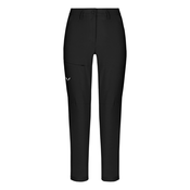 Salewa PUEZ DOLOMITIC 2 DST W REG PNT, ženske pohodne hlače, črna 28487