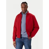 Tommy Hilfiger Prehodna jakna Harrington MW0MW37647 Rdeča Regular Fit
