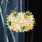 Kartell Bloom S2 LED viseča svetilka G9, meta - Dnevna soba/jedilnica - Dizajn - zelena - Plastika