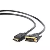 Gembird CC-DPM-DVIM-6 DisplayPort na DVI digital interface kabl 1.8m