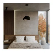 Brilagi - Luster na sajli WABI SABI 1xE27/40W/230V precnik 35 cm, crne boje