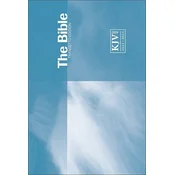 KJV Transetto Text Bible, Blue Blue