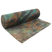 vidaXL Jutov zvitek Kamuflažna 50 x 10000 cm