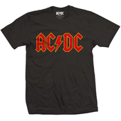 AC/DC Majica Logo Unisex Black S