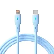 AKYGA USB 2.0 Type C Lightning Punjač/podaci Plava 1m AK-USB-72