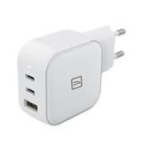 Tucano 65W GAN USB WALL CHARGER, Wandladegerät mit EU-Stecker, weiss