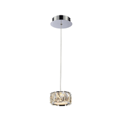 LUXERA 62416 - LED kristalni luster na sajli KNOX LED/5W/230V