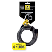 Auvray S-LOCK linka spiralna z zamkiem - długość 150cm, średnica 12mm