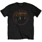 Def Leppard Vintage Circle Black L Majica