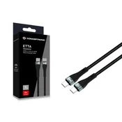 Conceptronic ETTA01B20 USB C-C PD 3.0 100W Ladekabel 2m