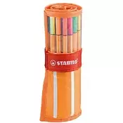 Stabilo STABILO Fineliner point 88, komplet 30 valjev, oranžno/bel, (21655467)