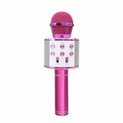 Maxlife MX-300 mikrofon s bluetooth zvucnikom pink
