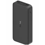 XIAOMI Redmi Power Bank Eksterna baterija 20000mAh 18W crna