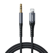 Priključni audio kabel 3,5 mm Lightning 1 m Joyroom SY-A02 (crni)