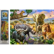 Norimpex Diamantna slika Živalsko kraljestvo 30x40cm
