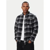 Quiksilver Srajca Motherfly Plaid EQYWT04712 Črna Regular Fit