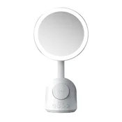 Pointuch Bluetooth zvucnik, 5W + Ogledalo makeup + Bezicni punjac MagSafe SY-W02250, 15W, Sivi