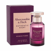 Abercrombie & Fitch Authentic Night parfumska voda 50 ml za ženske