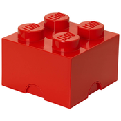 LEGO škatla za shranjevanje (25x25x18cm), rdeča