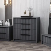 Hanah Home Komoda Kale Luxe 45x77x72cm Antracit