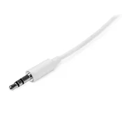 StarTech.com MU1MMMSWH audio kabel 1 m 3.5mm Bijelo
