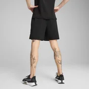PUMA Športne hlače Tad Essentials  črna / bela