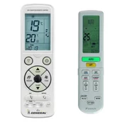 General DAIKIN Ururu Sarara  FTXZ25NV1B, FTXZ35NV1B, FTXZ50NV1B, FTXZ35, RXZ35N  - luxurious backlit remote control