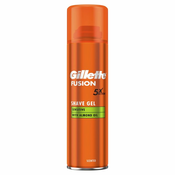 Gillette Sensitive gel za brijanje s bademovim uljem 200 ml