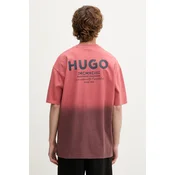 HUGO Blue kratka majica moška bombažna