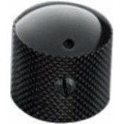 Schaller Dome knob Black Chrome