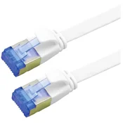 VALUE Value 21992161 RJ45 omrežni kabel\, Patch kabel CAT 6a F/UTP 1.00 m bela 1 kos, (20630767)